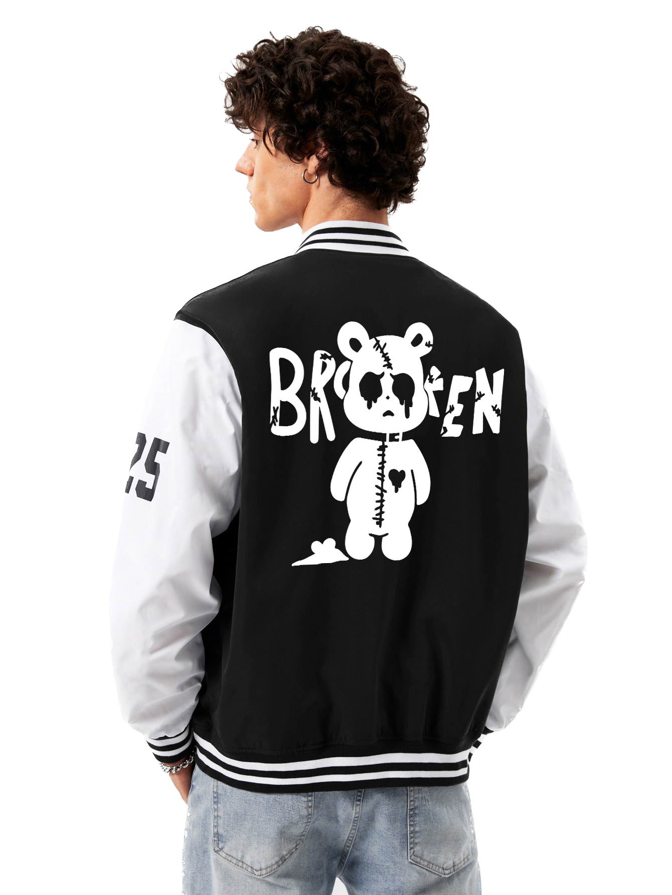 Alfaq Broken Varsity Jacket